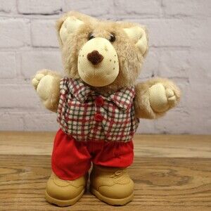 Boone Furskin 7" Vintage Teddy Bear Plush Stuffed Animal